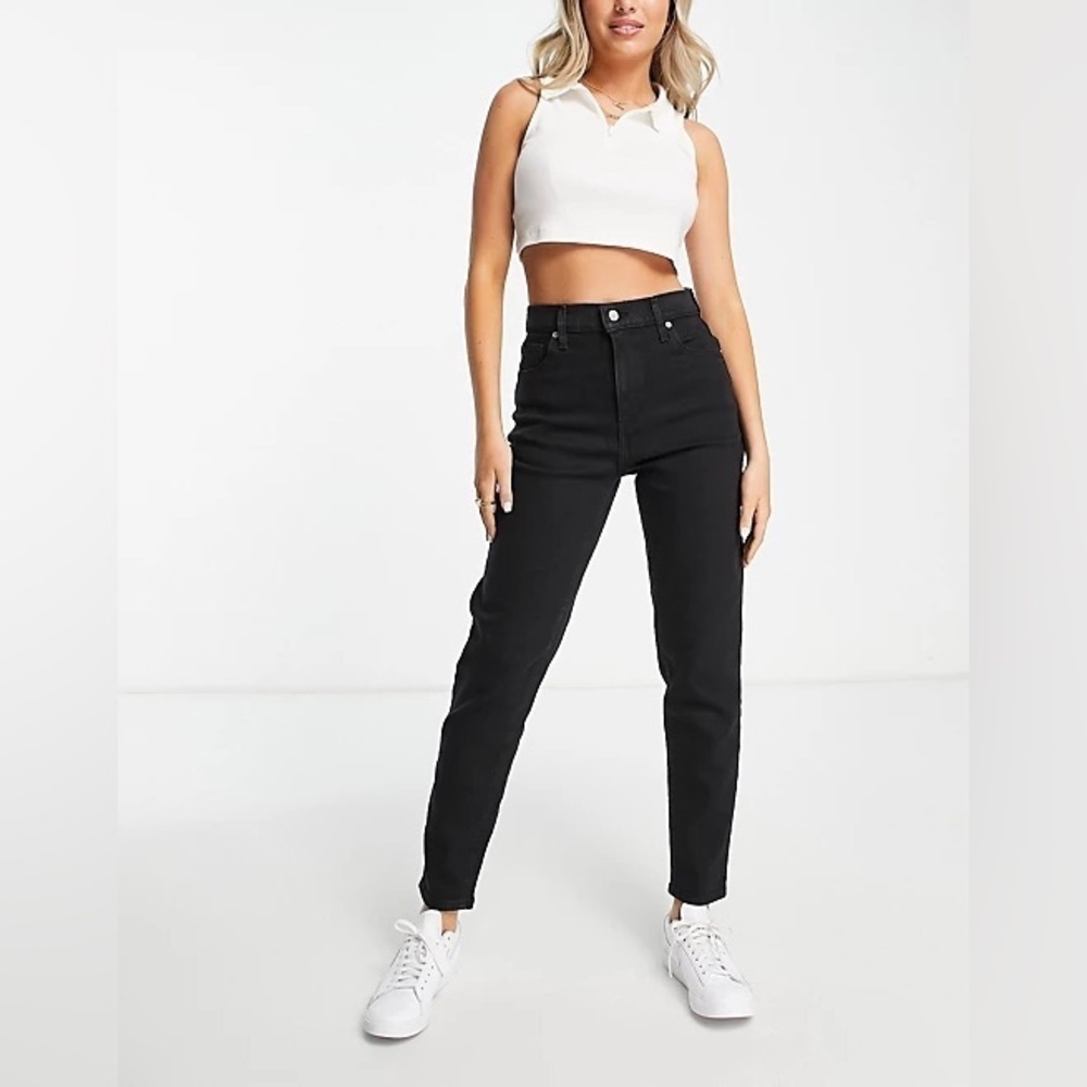 Levi’s Premium High-Rise Mom Jeans NWT | Black 24x29